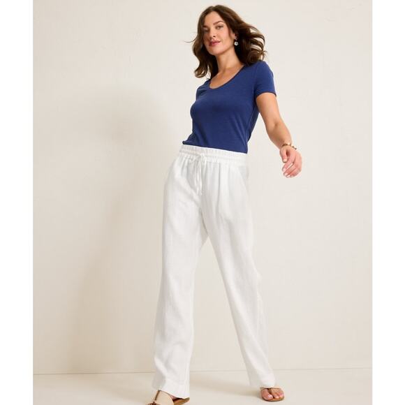 Two Palms High-Rise Linen Easy Pants - Extra large - NWT - Picture 1 of 13